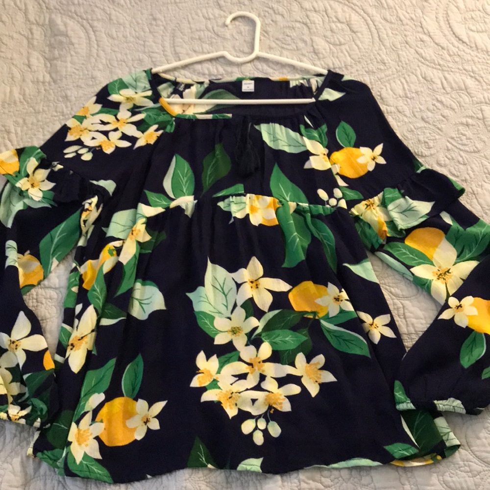 Long sleeve blouse